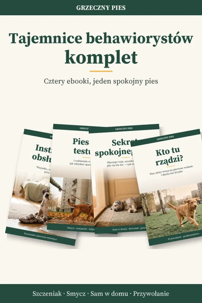 Okładka: Tajemnice behawiorystów — komplet